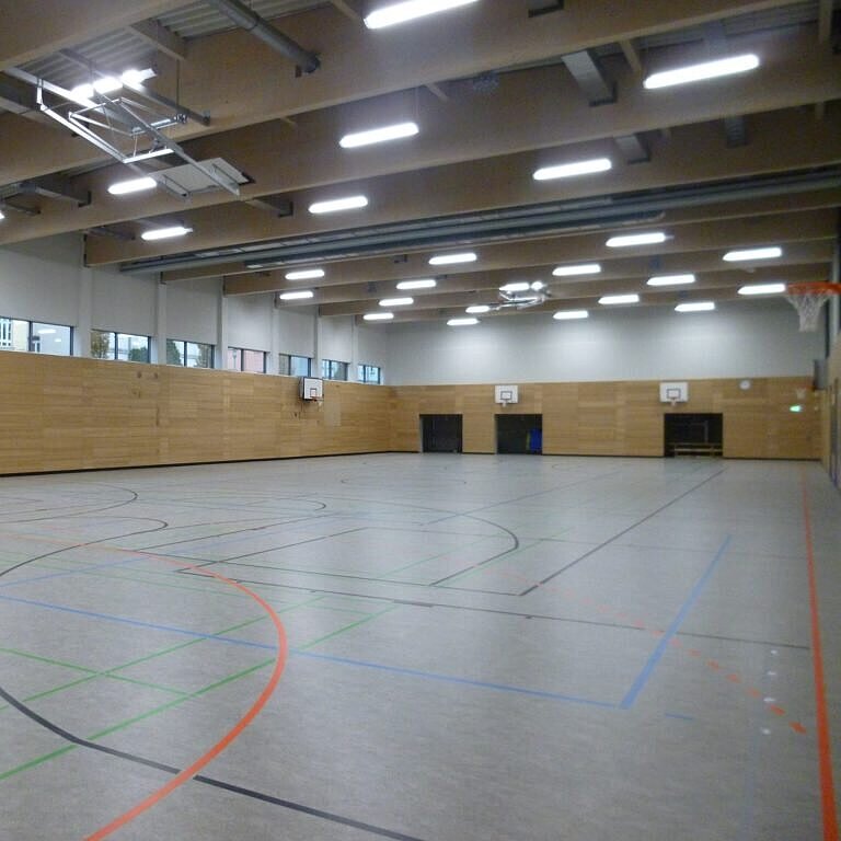 Zwei-Feld-Sporthalle in Weimar - Neubau